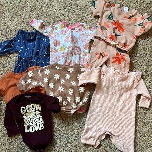 Baby girl bundle newborn-3montha